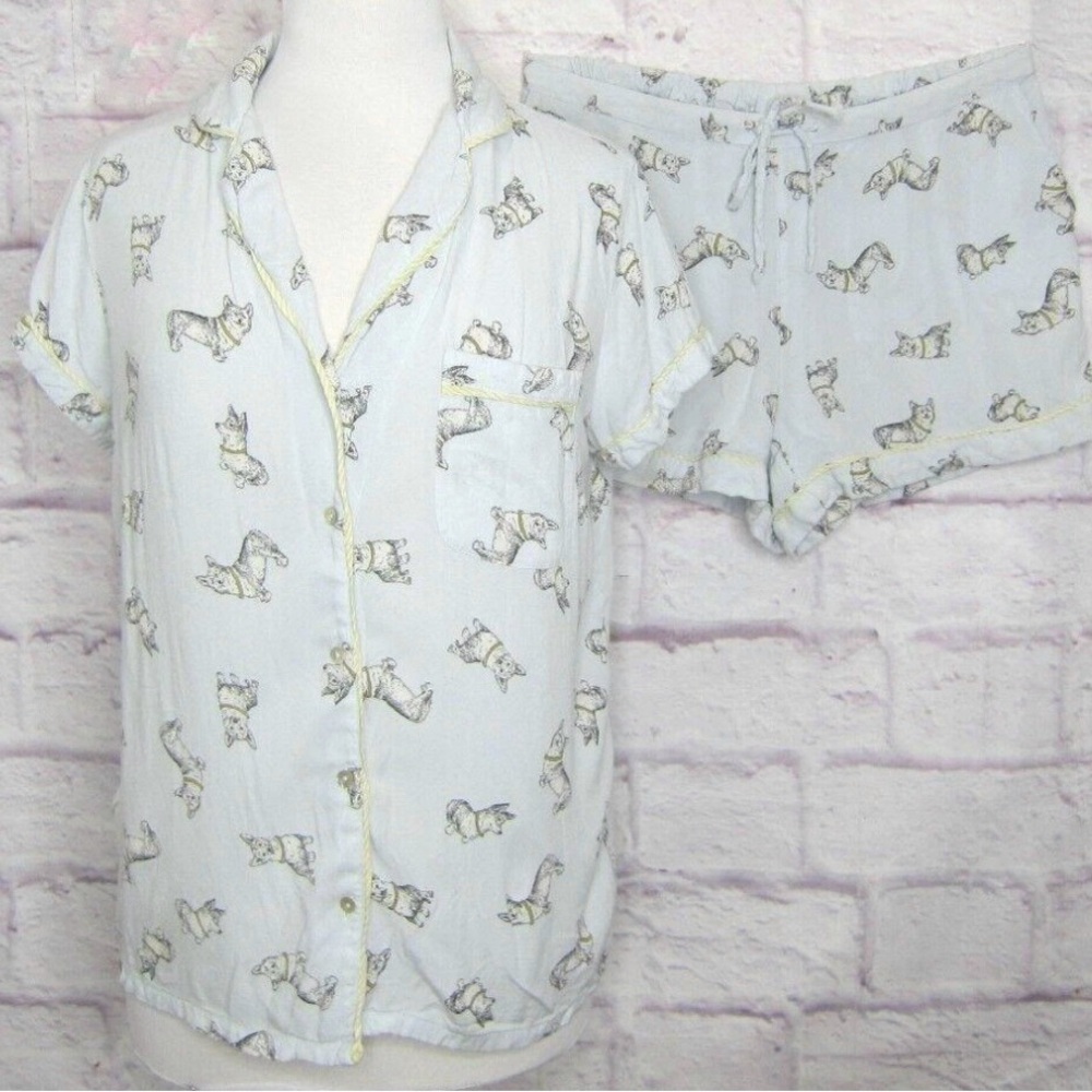 Tabitha Webb corgi Pajama Set
